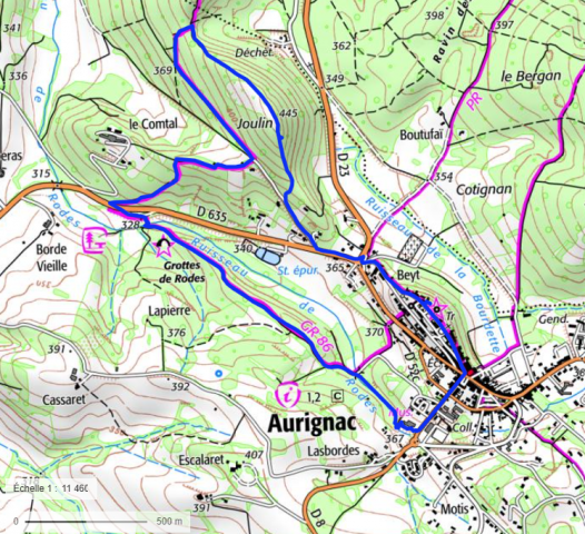 AURIGNAC—Randonnee